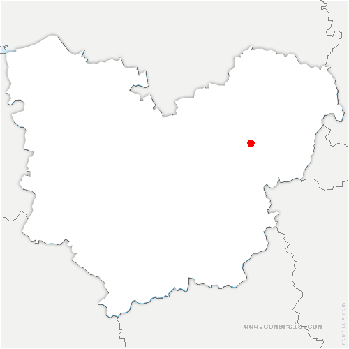 carte de localisation de Pommeréval