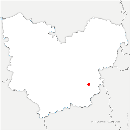 carte de localisation des Préaux
