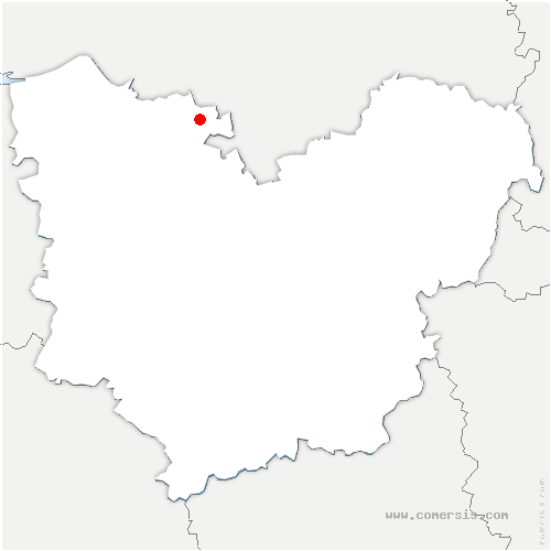 carte de localisation de Prudemanche