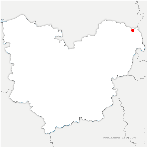 carte de localisation de la Rivière-Saint-Sauveur