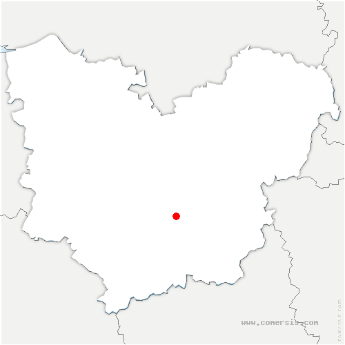 carte de localisation de Roumare