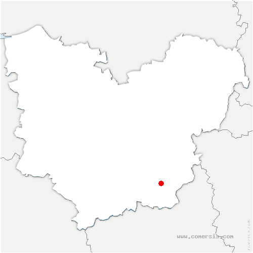 carte de localisation de Saint-Aubin-Celloville