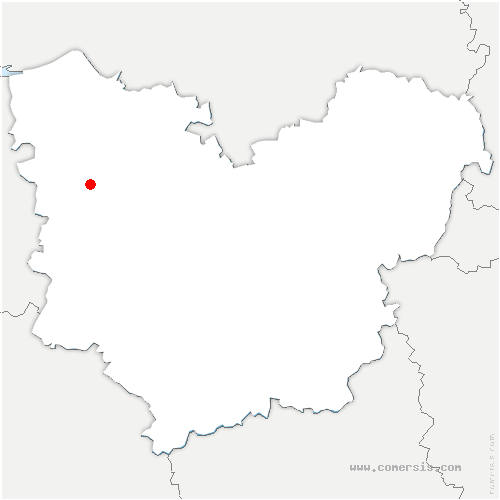 carte de localisation de Saint-Jean-de-la-Léqueraye