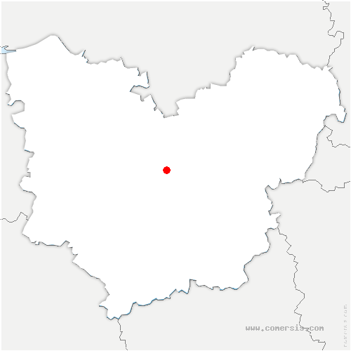 carte de localisation de Saint-Martin-aux-Arbres