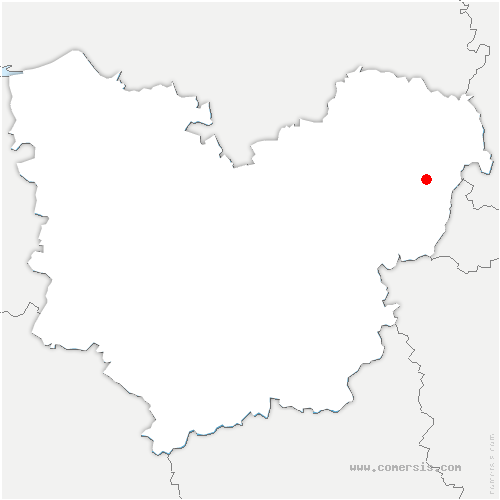 carte de localisation de Saint-Michel-Tubœuf