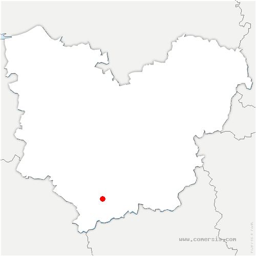 carte de localisation de Saint-Nicolas-d'Attez