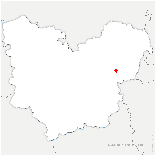 carte de localisation de Saint-Pierre-d'Autils