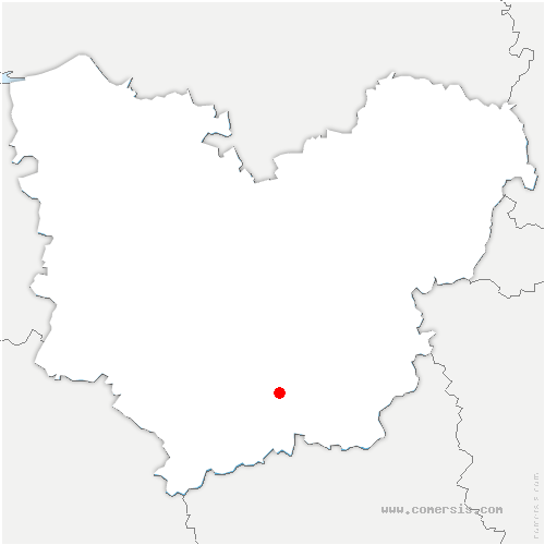carte de localisation de Saint-Pierre-de-Manneville