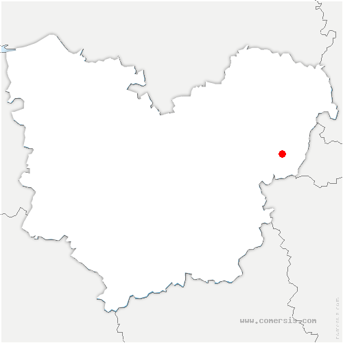 carte de localisation de Saint-Saire