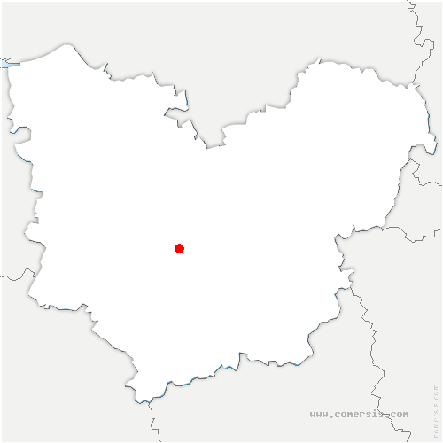 carte de localisation de Saint-Wandrille-Rançon