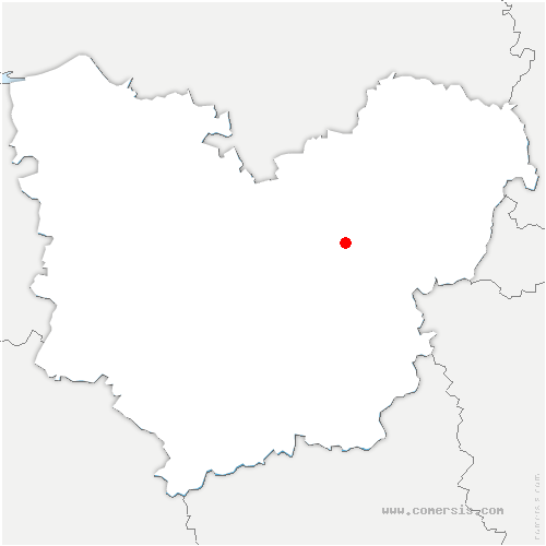 carte de localisation de Sévis