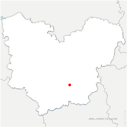 carte de localisation de Thomer-la-Sôgne