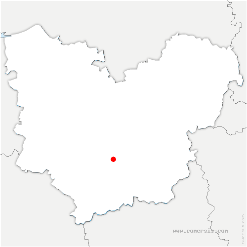 carte de localisation du Trait