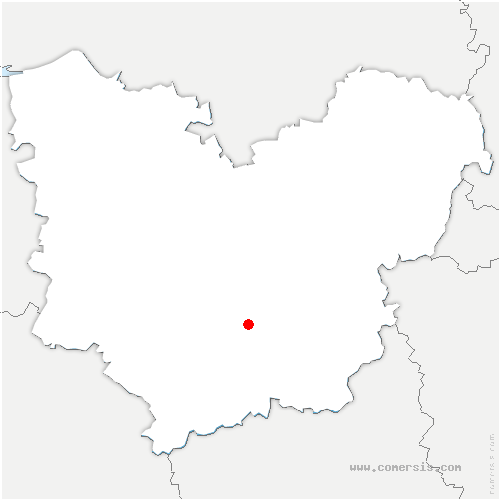 carte de localisation de Villalet