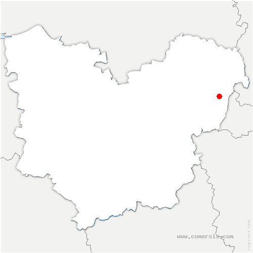 carte de localisation de Vitrai-sous-Laigle