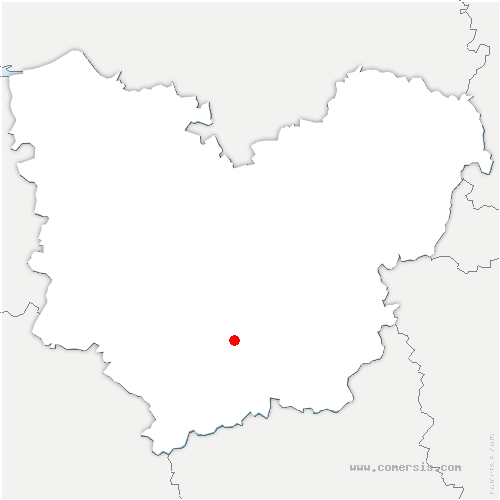 carte de localisation d'Yville-sur-Seine