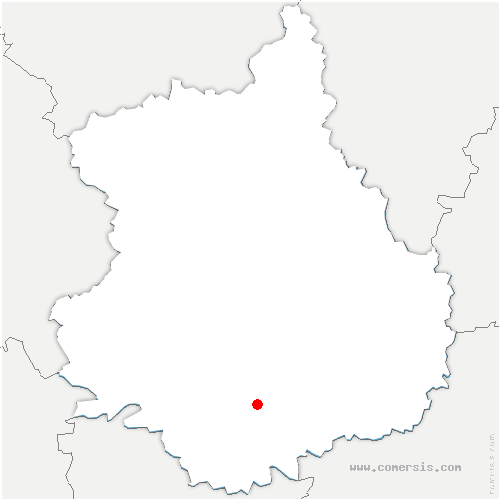carte de localisation d'Acon