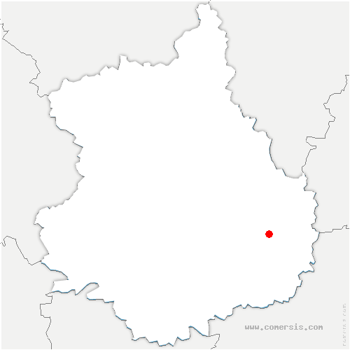 carte de localisation d'Appenai-sous-Bellême