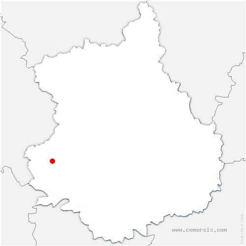 carte de localisation de Argenvilliers