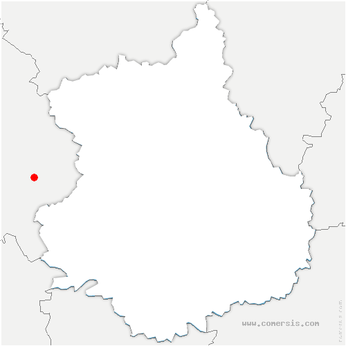 carte de localisation de Baccon