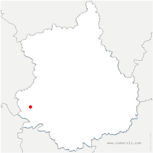 carte de localisation de Béthonvilliers