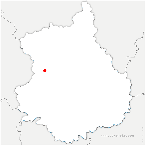 carte de localisation de Boigny-sur-Bionne