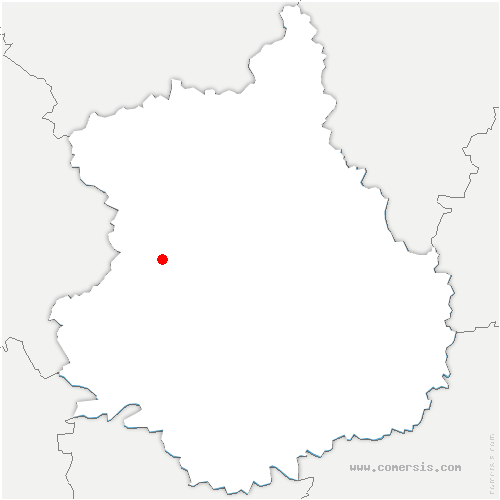 carte de localisation de Bou