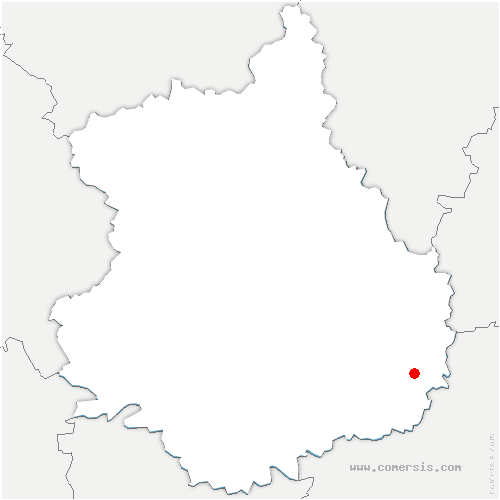 carte de localisation de Ceton