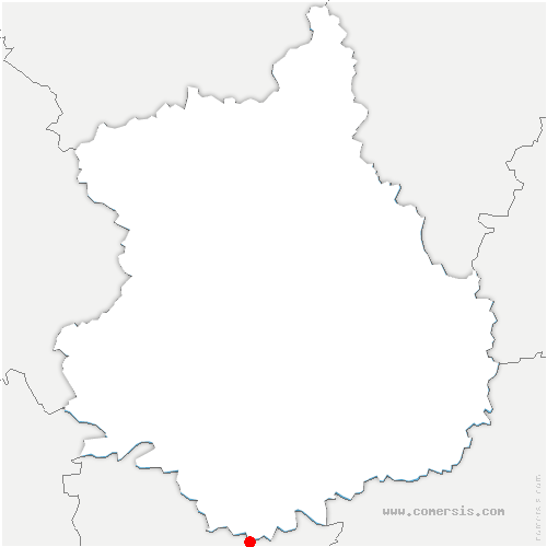 carte de localisation de Charray