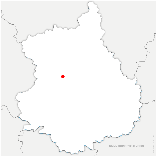 carte de localisation de Chuisnes
