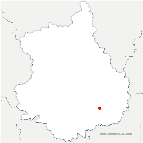 carte de localisation de Croth