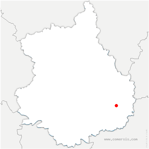 carte de localisation de Gémages