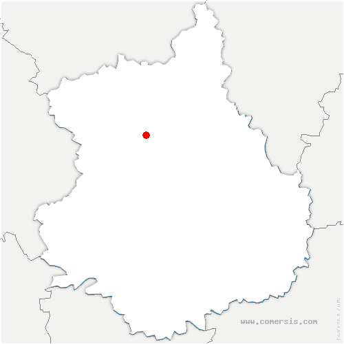 carte de localisation d'Ingrannes