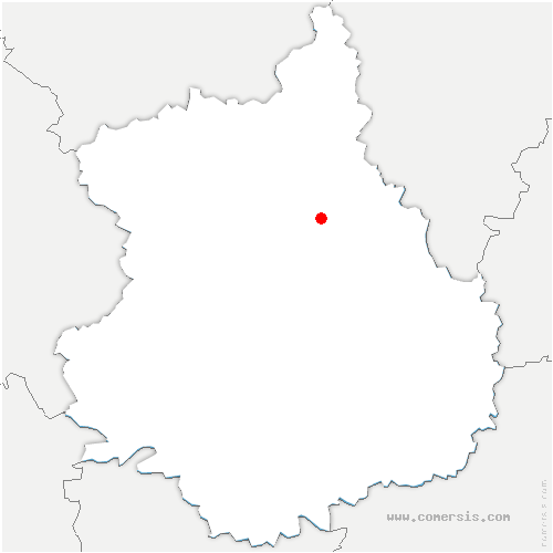 carte de localisation de Lestiou