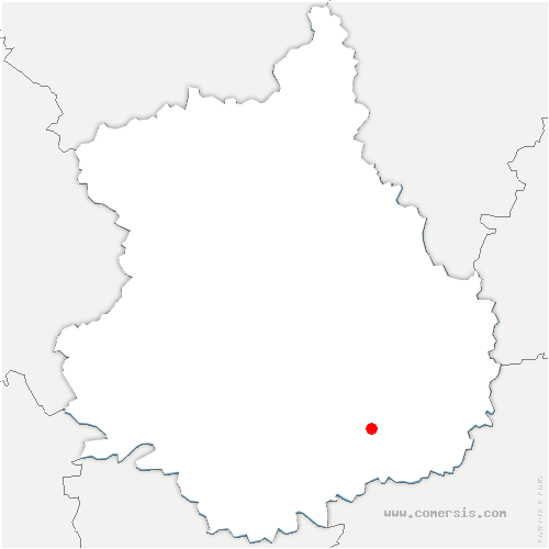 carte de localisation de Louye