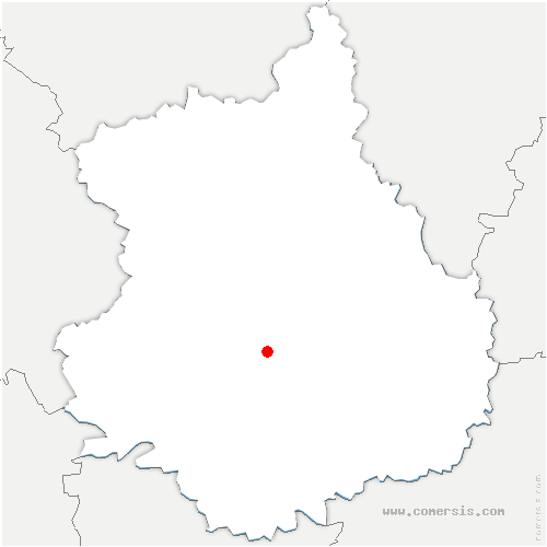 carte de localisation de Luplanté