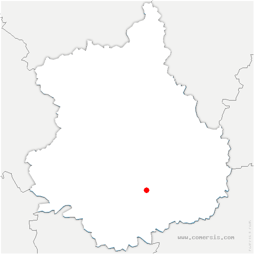carte de localisation de Moisville