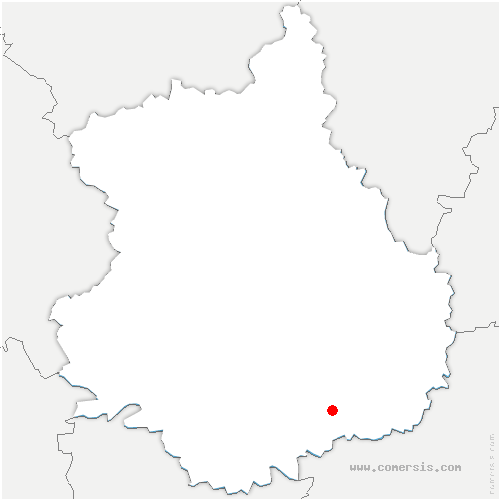 carte de localisation de Muzy