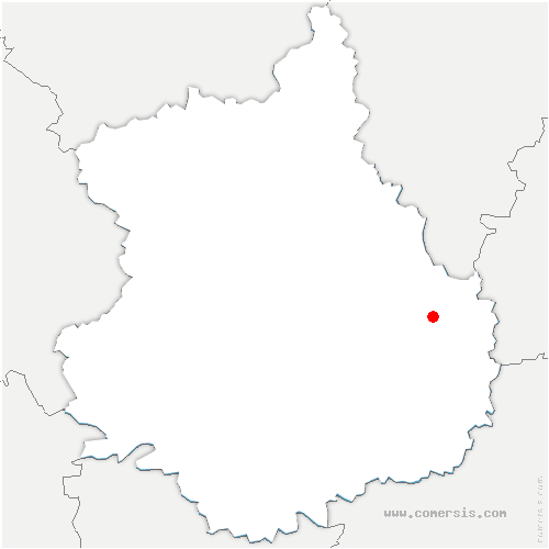 carte de localisation de Neung-sur-Beuvron