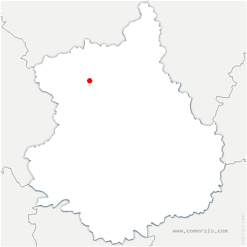 carte de localisation de Neuville-aux-Bois