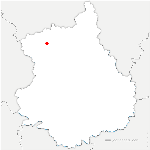 carte de localisation d'Oison