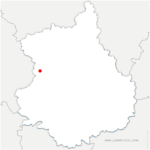 carte de localisation d'Orléans