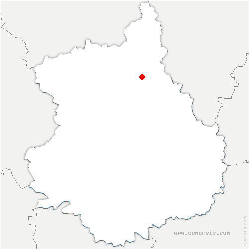 carte de localisation d'Ormoy