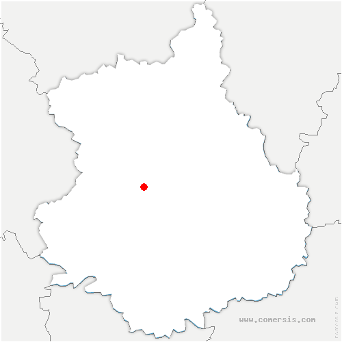 carte de localisation d'Orrouer