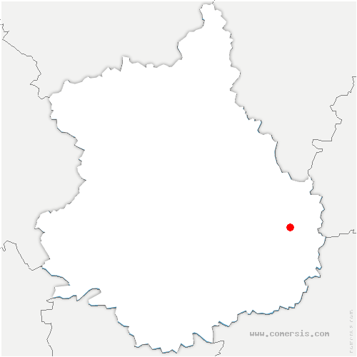 carte de localisation de Perche-en-Nocé