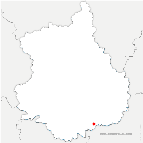 carte de localisation de Péronville