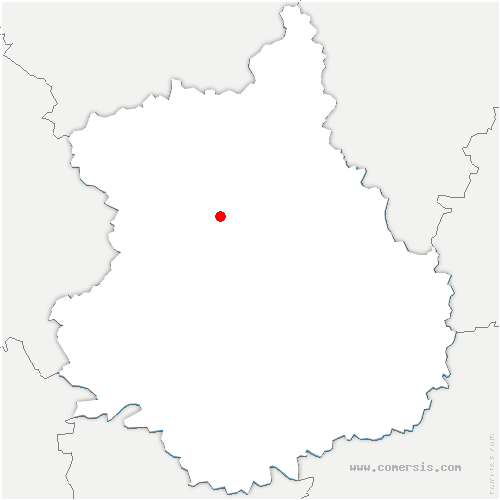 carte de localisation de Saint-Arnoult-des-Bois