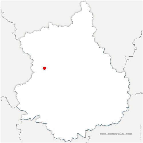 carte de localisation de Saint-Éliph