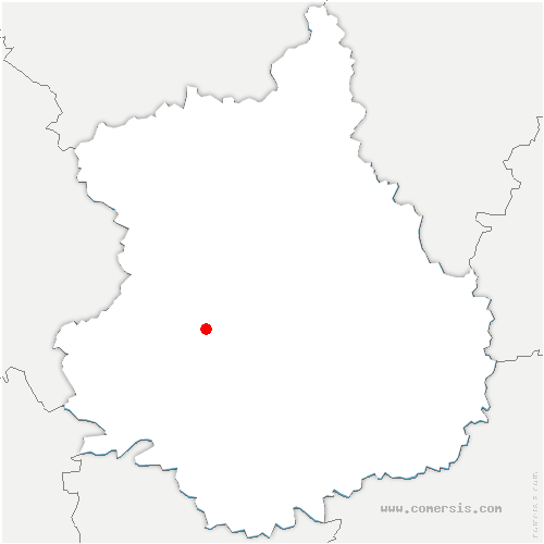 carte de localisation de Saint-Éman