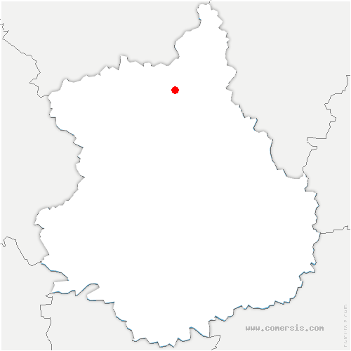 carte de localisation de Semerville